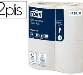 papier-toilette-tork-ouate-cel-lulose-fibres-recyclaes-gauffrage-double-apaisseur-paquet-4-rouleaux-198f