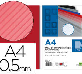 plat-couverture-liderpapel-ppl-ray-lignes-diagonales-0-5mm-a4-dossier-reliure-rouge-bo-te-100-unit-s