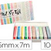 MASKING TAPE OZ INTERNATIONAL ART PALETTE CRAYON 9MMX7M BOÎTE 10 ROULEAUX MASKING TAPE OZ INTERNATIONAL ART PALETTE CRAYON 9MMX7M BOÎTE 10 ROULEAUX