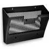 CORBEILLE MURALE CEP AJOURAE E N GRILLE POLYSTYRENE ANTICHOC 364X95X257MM COLORIS NOIR CORBEILLE MURALE CEP AJOURAE E N GRILLE POLYSTYRENE ANTICHOC 364X95X257MM COLORIS NOIR