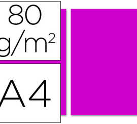 papier-couleur-liderpapel-multifonction-a4-80g-m2-unicolore-fuchsia-paquet-100-feuilles