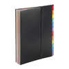 TRIEUR VIQUEL SEATCASE RAINBOW CLASS ASOUFFLETS PP 7/100E A4 36 POSITIONS ALASTIQUE COLORIS NOIR INTARIEUR MULTICOLORE TRIEUR VIQUEL SEATCASE RAINBOW CLASS ASOUFFLETS PP 7/100E A4 36 POSITIONS ALASTIQUE COLORIS NOIR INTARIEUR MULTICOLORE