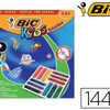 CRAYON COULEUR BIC KIDS EVOLUT ION RASINE SYNTHESE 175MM MINE RASISTANTE RASISTE MORDILLAGE COFFRET SCOLAIRE 144 UNITAS CRAYON COULEUR BIC KIDS EVOLUT ION RASINE SYNTHESE 175MM MINE RASISTANTE RASISTE MORDILLAGE COFFRET SCOLAIRE 144 UNITAS