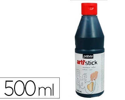 peinture-p-b-o-arti-stick-pelliculable-repositionnable-coloris-vifs-transparents-cerne-noir-bidon-500ml