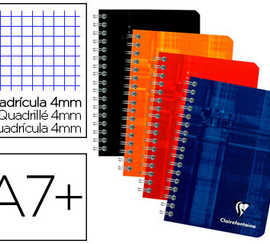 carnet-clairefontaine-reliure-intagrale-papier-valin-velouta-couverture-pelliculae-lavable-9x14cm-180-pages-90g-5x5mm