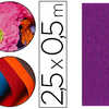 PAPIER CRAPON CLAIREFONTAINE D ENSITA CRÊPAGE 60% 40G/M2 50CMX2.5M UNICOLORE VIOLET POCHETTE 10F PAPIER CRAPON CLAIREFONTAINE D ENSITA CRÊPAGE 60% 40G/M2 50CMX2.5M UNICOLORE VIOLET POCHETTE 10F