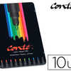 FEUTRE COLORIAGE CONTA CAPUCHO N COULEUR ENCRE CORPS NOIR MAT POINTE FINE BOÎTE MATAL 10 UNITAS FEUTRE COLORIAGE CONTA CAPUCHO N COULEUR ENCRE CORPS NOIR MAT POINTE FINE BOÎTE MATAL 10 UNITAS