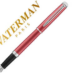 stylo-plume-waterman-hamispher-e-coral-pink-ct-pointe-moyenne
