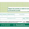 REGISTRE PIQUA EXACOMPTA CONTR ÈLE SACURITA 320X240MM 20 PAGES REGISTRE PIQUA EXACOMPTA CONTR ÈLE SACURITA 320X240MM 20 PAGES