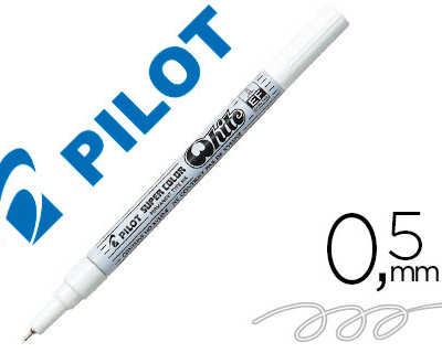 marqueur-pilot-feutre-permanen-t-encre-matallique-pointe-biseautae-extra-fine-polyacatate-0-5mm-blanc