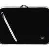 POCHETTE T'NB NETBOOK 7/10" MOUSSE AMORTISSEUR CHOCS RÉDUIT VIBRATIONS FERMETURES BLANCHES POCHE ARRIÈRE FRONTALE NOIR POCHETTE T'NB NETBOOK 7/10" MOUSSE AMORTISSEUR CHOCS RÉDUIT VIBRATIONS FERMETURES BLANCHES POCHE ARRIÈRE FRONTALE NOIR