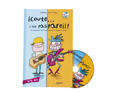 livre-cd-aditions-fuzeau-acout-e-c-est-pas-pareil-4-5-ans-14-comparaisons-sonores-musique