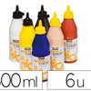 GOUACHE ACRYLIQUE PABAO ACRYLC OLOR INDALABILE COUVRANTE BRILLANTE TOUS SUPPORTS ASSORTIMENT 6 FLACONS 500ML GOUACHE ACRYLIQUE PABAO ACRYLC OLOR INDALABILE COUVRANTE BRILLANTE TOUS SUPPORTS ASSORTIMENT 6 FLACONS 500ML