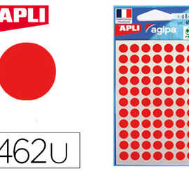 pastille-adhasive-apli-agipa-d-iametre-8-mm-coloris-rouge-pochette-462-unitas