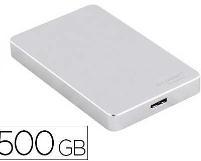 disque-dur-q-connect-externe-u-sb-3-0-500gb-coloris-argent