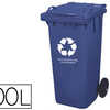 POUBELLE Q-CONNECT CONTENEUR P OLYSTYRENE COUVERCLE 100L 525X510X800MM 2 ROUES COLORIS BLEU POUBELLE Q-CONNECT CONTENEUR P OLYSTYRENE COUVERCLE 100L 525X510X800MM 2 ROUES COLORIS BLEU