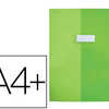 PROTEGE-CAHIER ELBA STANDARD P VC CRISTAL 20/100E A4+ 240X320MM COLORIS VERT FONCA PROTEGE-CAHIER ELBA STANDARD P VC CRISTAL 20/100E A4+ 240X320MM COLORIS VERT FONCA