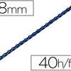 ANNEAU PLASTIQUE ARELIER FELL OWES DOS ROND CAPACITA 40F 8MM DIAMETRE 300MM LONGUEUR COLORIS BLEU BOÎTE 100 UNITAS ANNEAU PLASTIQUE ARELIER FELL OWES DOS ROND CAPACITA 40F 8MM DIAMETRE 300MM LONGUEUR COLORIS BLEU BOÎTE 100 UNITAS