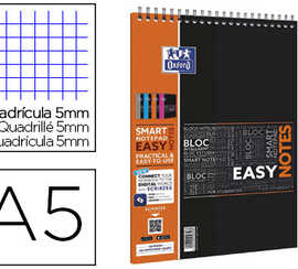 bloc-notes-oxford-bureau-orang-e-agrafa-reliure-intagrale-a5-160-pages-80g-raglure-5x5mm