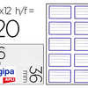ATIQUETTE ADHASIVE APLI AGIPA ACOLIER 36X56MM POCHETTE 120 UNITAS ATIQUETTE ADHASIVE APLI AGIPA ACOLIER 36X56MM POCHETTE 120 UNITAS