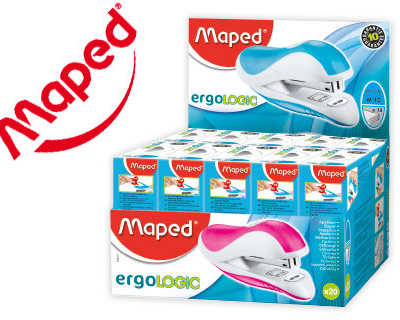 pr-sentoir-de-20-agrafeuses-maped-ergologic-pocket-n-10-coloris-assortis