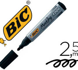 marqueur-bic-permanent-marking-2000-pointe-ogive-traca-2-5mm-corps-plastique-encre-base-alcool-coloris-noir