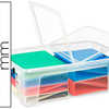 BOÎTE RANGEMENT CEP POLYPROPYL ENE COUVERCLE PAPILLON 59,1X36X21,6CM COLORIS TRANSPARENT CONTENANCE 50L BOÎTE RANGEMENT CEP POLYPROPYL ENE COUVERCLE PAPILLON 59,1X36X21,6CM COLORIS TRANSPARENT CONTENANCE 50L