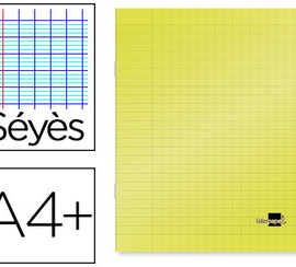 cahier-piqua-liderpapel-couver-ture-plastique-souple-a4-24x32cm-96-pages-sayes-coloris-jaune