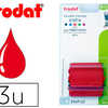RECHARGE TAMPON TRODAT 4914 RO UGE BLISTER 3 UNITAS RECHARGE TAMPON TRODAT 4914 RO UGE BLISTER 3 UNITAS