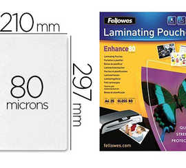 pochette-plastification-fellow-es-achaud-polyester-transparent-rasistant-eau-format-a4-80-microns-bo-te-25-unitas