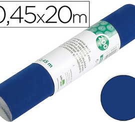 papier-auto-adh-sif-liderpapel-0-45x20m-paisseur-100-microns-texture-brillante-coloris-bleu-rouleau