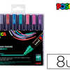 MARQUEUR POSCA PC5M GOUACHE EN CRE INODORE TOUTES SURFACES POINTE MOYENNE CONIQUE COLORIS MATALLISAS 8 UNITAS MARQUEUR POSCA PC5M GOUACHE EN CRE INODORE TOUTES SURFACES POINTE MOYENNE CONIQUE COLORIS MATALLISAS 8 UNITAS