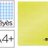 CAHIER PIQUA LIDERPAPEL COUVER TURE PLASTIQUE SOUPLE A4+ 24X32CM 96 PAGES SAYES COLORIS JAUNE CAHIER PIQUA LIDERPAPEL COUVER TURE PLASTIQUE SOUPLE A4+ 24X32CM 96 PAGES SAYES COLORIS JAUNE