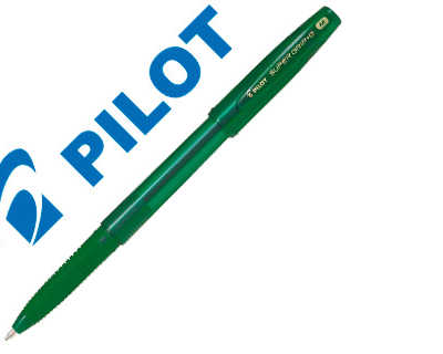 stylo-bille-pilot-super-grip-g-cap-pointe-moyenne-coloris-vert