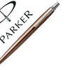 STYLO-BILLE PARKER JOTTER PREMIUM DOWNTOWN BROWN PINSTRIPE ATTRIBUTS CHROMÉS