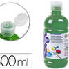 GOUACHE SCOLAIRE LIDERPAPEL LIQUIDE LAVABLE FERMETURE SÉCURITÉ BRILLANTE COLORIS VERT FONCÉ FLACON 500ML GOUACHE SCOLAIRE LIDERPAPEL LIQUIDE LAVABLE FERMETURE SÉCURITÉ BRILLANTE COLORIS VERT FONCÉ FLACON 500ML