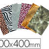 FEUILLE DÉCOPATCH SCOLAIRE 30X40CM THÈME PEAUX D'ANIMAUX POCHETTE 30 UNITÉS FEUILLE DÉCOPATCH SCOLAIRE 30X40CM THÈME PEAUX D'ANIMAUX POCHETTE 30 UNITÉS