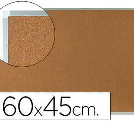 tableau-liege-q-connect-mural-cadre-aluminium-rasistance-humidita-accessoires-fixation-mur-1mm-apaisseur-60x45cm