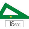 ÉQUERRE LIDERPAPEL 60 DEGRÉS D IMENSION CÔTÉ MAJEUR 16CM GRANDE QUALITÉ ACRYLIQUE COLORIS VERT ÉQUERRE LIDERPAPEL 60 DEGRÉS D IMENSION CÔTÉ MAJEUR 16CM GRANDE QUALITÉ ACRYLIQUE COLORIS VERT