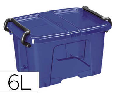 bo-te-rangement-cep-polypropyl-ne-couvercle-clips-22-4x30-5x18-2cm-ouverture-2-c-t-s-empilable-bleu-lectrique-6l