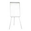 CHEVALET CONFARENCE Q-CONNECT TABLEAU MAGNATIQUE 85X60CM CADRE PLASTIQUE PINCE BLOC PAPIER AUGET PORTE-MARQUEURS