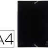 CHEMISE EXACOMPTA POLYPROPYLEN E 4/10E OPAQUE ACO 3 RABATS ELASTIQUES A4+ 240X320MM COLORIS NOIR CHEMISE EXACOMPTA POLYPROPYLEN E 4/10E OPAQUE ACO 3 RABATS ELASTIQUES A4+ 240X320MM COLORIS NOIR