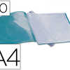 PROTEGE-DOCUMENTS LIDERPAPEL P OLYPROPYLENE COUVERTURE FLEXIBLE 30 POCHETTES FIXES A4 210X297MM VERT OPAQUE PROTEGE-DOCUMENTS LIDERPAPEL P OLYPROPYLENE COUVERTURE FLEXIBLE 30 POCHETTES FIXES A4 210X297MM VERT OPAQUE