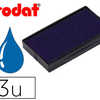 RECHARGE TAMPON TRODAT 4912/49 12T/4952/4992 BLEU BLISTER 3 UNITAS RECHARGE TAMPON TRODAT 4912/49 12T/4952/4992 BLEU BLISTER 3 UNITAS
