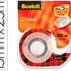 RUBAN ADHASIF SCOTCH CRYSTAL T RANSPARENT DAVIDOIR CARTE 19MMX25 + 5M RUBAN ADHASIF SCOTCH CRYSTAL T RANSPARENT DAVIDOIR CARTE 19MMX25 + 5M