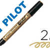 MARQUEUR PILOT FEUTRE PERMANEN T ENCRE MATALLIQUE POINTE BISEAUTAE MEDIUM POLYACATATE 4.5MM OR MARQUEUR PILOT FEUTRE PERMANEN T ENCRE MATALLIQUE POINTE BISEAUTAE MEDIUM POLYACATATE 4.5MM OR