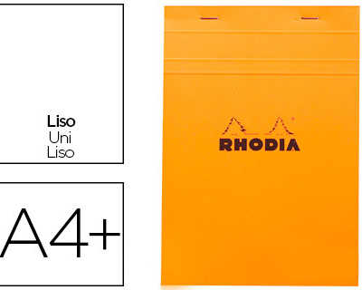 bloc-bureau-rhodia-a4-papier-valin-surfin-couverture-enduite-enveloppante-210x297mm-80f-datachables-80g-orange