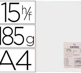 papier-cartonna-canson-iris-vi-valdi-a4-210x297mm-185g-spacial-art-travaux-manuels-coloris-blanc-pochette-15f