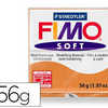 PÂTE AMODELER FIMO SOFT COLOR IS COGNAC PAIN 56G