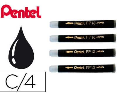 cartouche-d-encre-pentel-pocke-t-brush-encre-noire-pigments-lot-4-unitas